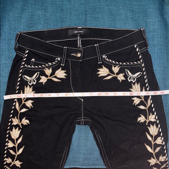 Isabel Marant Pant Monroe Embroidered Jeans-unworn - Picture 6 of 8